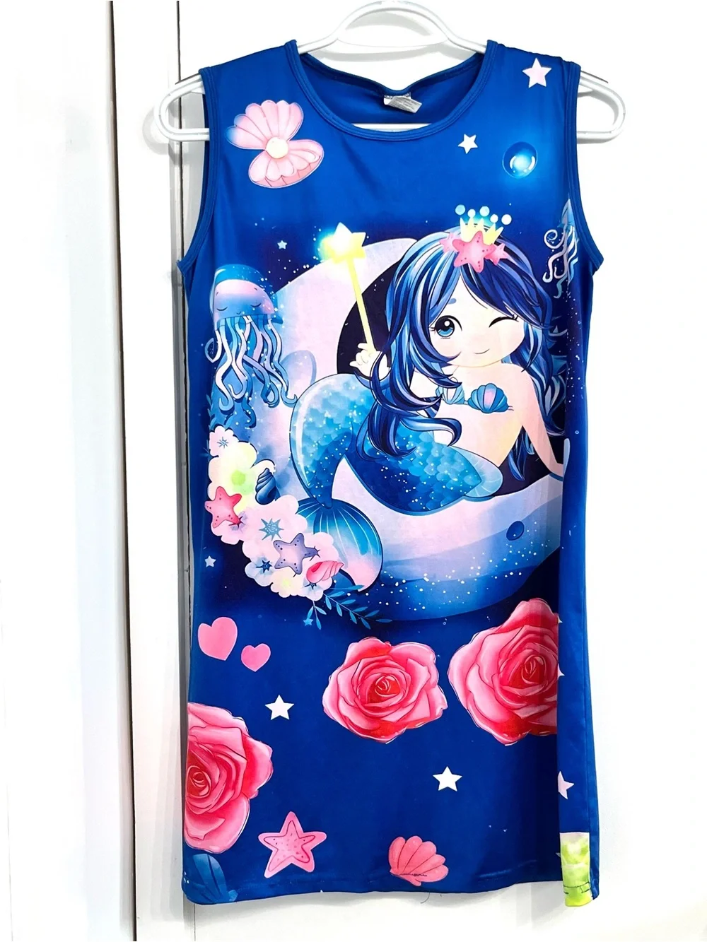 Girls Mermaid & Unicorn Nightgown Sleep Dresses 11yr-12yr Set of 2